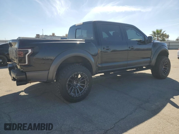 2020 Ford F-150 Raptor with VIN 1FTFW1RG5LFB42473, listed as a Copart auction lot 47402535 with 65,920 mi miles and Salvage Title. Bid and sale history available at carsss.com. Image 3.