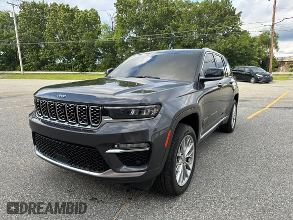 2023 Jeep Grand Cherokee Summit with VIN 1C4RJHEG2P8882566, listed as a Copart auction lot 65095905 with 59,970 mi miles and Salvage title. Bid and sale history available at DreamBid. Image 1.