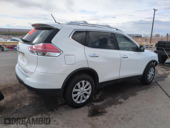 2016 Nissan Rogue S with VIN JN8AT2MT8GW018382, listed as a Copart auction lot 50781275 with 78,039 mi miles and Salvage Title. Bid and sale history available at DreamBid. Image 3.