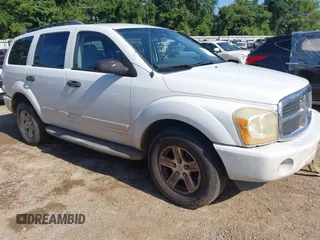 2005 Dodge Durango SLT с VIN 1D4HB48N65F500675, выставлен на аукционе IAAI как лот 42743523 с пробегом 301 938 миль миль и . История ставок и продаж доступна на DreamBid. Изображение 1.