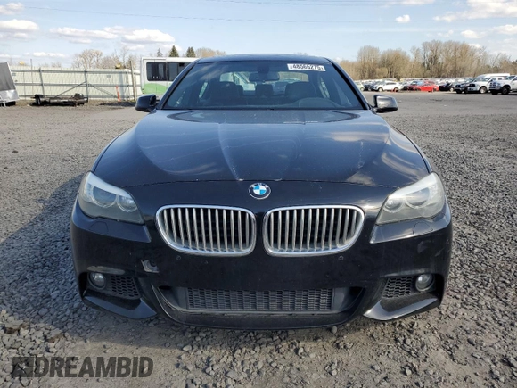 2013 BMW 5 Series 550i with VIN WBAFR9C59DDX79700, listed as a Copart auction lot 48565275 with 115,971 mi miles and Clean Title. Bid and sale history available at carsss.com. Image 5.