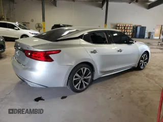2017 Nissan Maxima Platinum with VIN 1N4AA6APXHC439724, listed as a Copart auction lot 64368725 with 110,495 mi miles and Salvage title. Bid and sale history available at DreamBid. Image 3.
