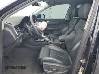 2021 Audi Q5 Prestige with VIN WA1CAAFY3M2062221, listed as a Copart auction lot 55538025 with 55,573 mi miles and Salvage title. Bid and sale history available at DreamBid. Image 7.