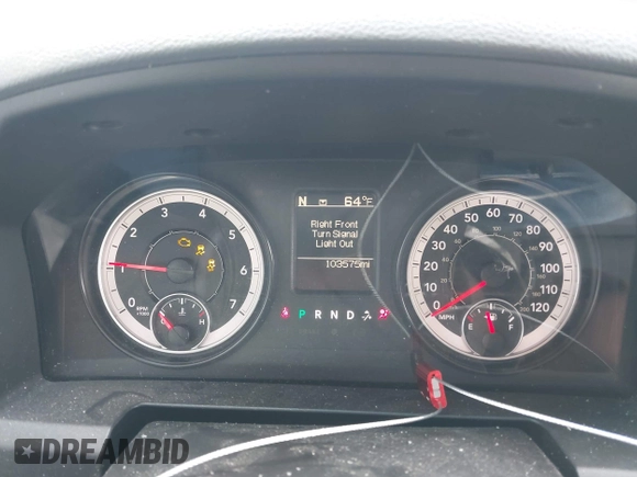 2017 Ram 1500 Express with VIN 3C6RR7KTXHG525899, listed as a IAAI auction lot 42346218 with 103,575 mi miles and . Bid and sale history available at DreamBid. Image 7.