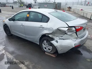 2014 Kia Forte LX with VIN KNAFK4A6XE5252182, listed as a IAAI auction lot 41809127 with 1 mi miles. Bid and sale history available at carsss.com. Image 3.
