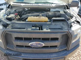 2017 Ford F-150 XL with VIN 1FTNF1CG0HKC20421, listed as a Copart auction lot 46412525 with 93,707 mi miles and Salvage title. Bid and sale history available at DreamBid. Image 11.