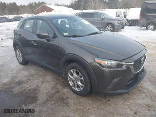 2018 Mazda CX-3 Sport with VIN JM1DKFB76J0316593, listed as a IAAI auction lot 41637015 with 29,998 mi miles. Bid and sale history available at carsss.com. Image 1.