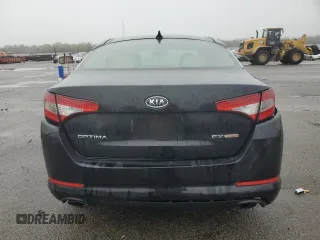 2012 Kia Optima EX with VIN 5XXGN4A62CG065865, listed as a Copart auction lot 44146225 with 141,767 mi miles and Salvage Title. Bid and sale history available at carsss.com. Image 6.