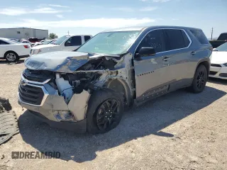 2020 Chevrolet Traverse LS with VIN 1GNERFKW5LJ227979, listed as a Copart auction lot 61708824 with Not Provided miles and Salvage Title. Bid and sale history available at carsss.com. Image 1.