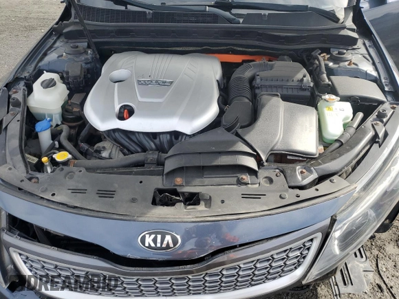 2015 Kia Optima Hybrid with VIN KNAGM4AD2F5077523, listed as a Copart auction lot 52994625 with 87,729 mi miles and Salvage Title. Bid and sale history available at carsss.com. Image 13.