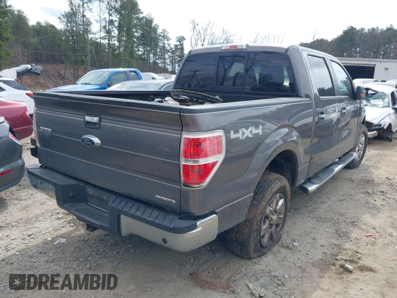 2014 Ford F-150 XL with VIN 1FTFW1EFXEFC17412, listed as a IAAI auction lot 41791959 with 242,830 mi miles and . Bid and sale history available at DreamBid. Image 4.