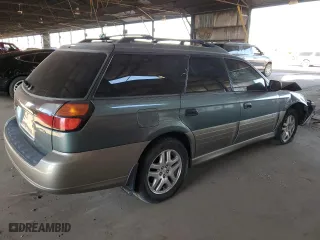 2001 Subaru Legacy Wagon Outback w/RB Equip with VIN 4S3BH665X16631229, listed as a Copart auction lot 89329655 with 177,500 mi miles and Salvage Title. Bid and sale history available at carsss.com. Image 3.