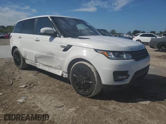 2017 Land Rover Range Rover Sport SE with VIN SALWG2FK7HA125800, listed as a Copart auction lot 76115044 with 55,533 mi miles and Salvage Title. Bid and sale history available at carsss.com. Image 4.