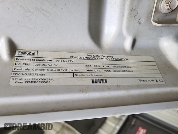 2015 Ford F-250 Lariat с VIN 1FT7W2B61FED46404, выставлен на аукционе IAAI как лот 42566193 с пробегом 306 588 миль миль и . История ставок и продаж доступна на DreamBid. Изображение 55.