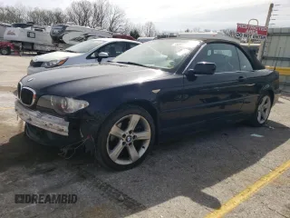2006 BMW 3 Series 325Ci with VIN WBABW33426PX86047, listed as a Copart auction lot 50032664 with 86,241 mi miles and Salvage Title. Bid and sale history available at carsss.com. Image 1.