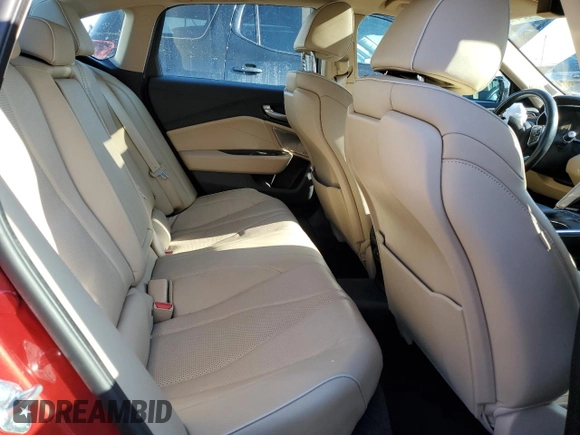 2021 Acura TLX w/Advance Package with VIN 19UUB5F61MA007898, listed as a Copart auction lot 42235475 with 37,358 mi miles and Salvage Title. Bid and sale history available at carsss.com. Image 10.