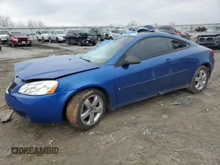 2006 Pontiac G6 GT with VIN 1G2ZH158464178231, listed as a Copart auction lot 44640275 with 0 mi miles and Salvage Title. Bid and sale history available at carsss.com. Image 1.