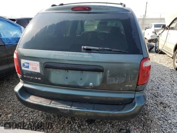 2002 Dodge Caravan SE with VIN 1B4GP24362B678508, listed as a Copart auction lot 65430234 with 198,309 mi miles and Salvage Title. Bid and sale history available at carsss.com. Image 6.