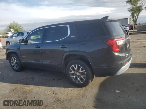 2020 GMC Acadia SLE with VIN 1GKKNKLA9LZ161767, listed as a Copart auction lot 55525945 with 142,752 mi miles and Salvage title. Bid and sale history available at DreamBid. Image 2.