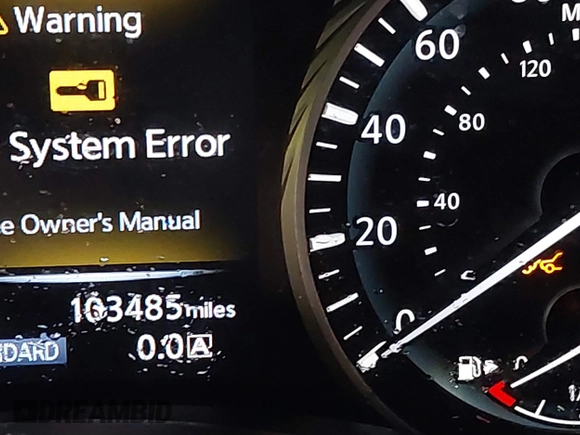 2019 Infiniti Q50 3.0t LUXE with VIN JN1EV7AP1KM512392, listed as a IAAI auction lot 40055915 with 103,485 mi miles. Bid and sale history available at carsss.com. Image 15.
