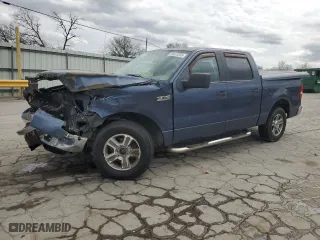 2006 Ford F-150 XLT with VIN 1FTRW12W56FB68624, listed as a Copart auction lot 49613235 with 191,031 mi miles and Salvage Title. Bid and sale history available at carsss.com. Image 1.