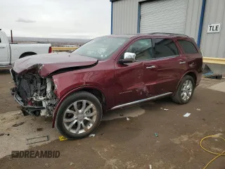 2017 Dodge Durango Citadel с VIN 1C4SDJET5HC903955, выставлен на аукционе Copart как лот 87325694 с пробегом 140 852 миль миль и Списание • Salvage title. История ставок и продаж доступна на DreamBid. Изображение 1.