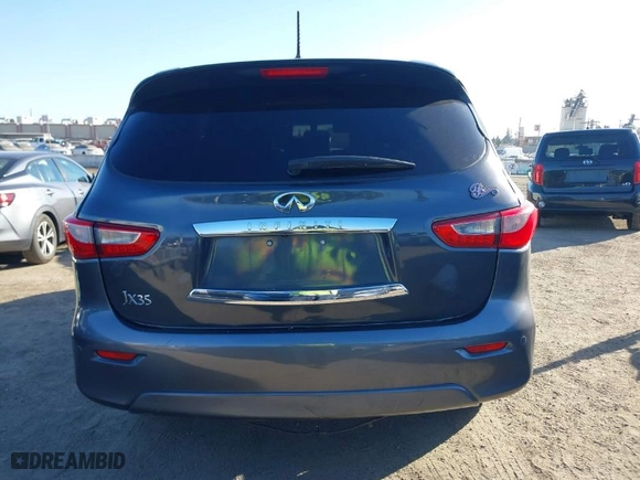 2013 Infiniti JX35 with VIN 5N1AL0MN1DC304004, listed as a IAAI auction lot 41674297 with 169713 miles. Bid and sale history available at carsss.com. Image 17.