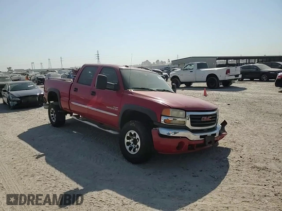 2005 GMC Sierra 2500HD SLT z VIN 1GTHK23275F841193, wystawiony jako Copart lot #75855694 z przebiegiem 288 414 mil mil oraz Szkoda całkowita • Salvage title. Historia ofert i sprzedaży dostępna na DreamBid. Obrazek 11.