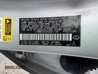 2010 Lexus HS 250h with VIN JTHBB1BA3A2021136, listed as a IAAI auction lot 41593746 with 203,110 mi miles and . Bid and sale history available at DreamBid. Image 8.