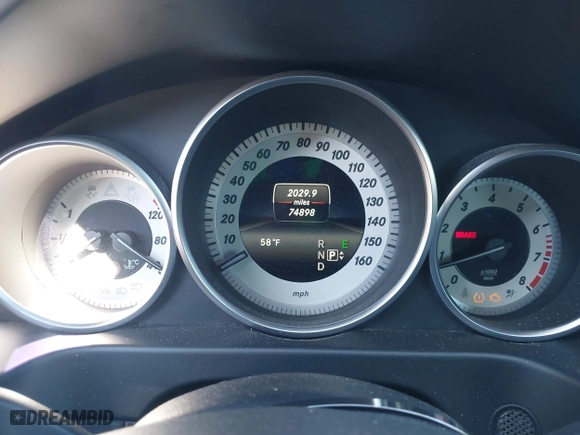 2016 Mercedes-Benz E-Class E 350 Sport with VIN WDDHF5KB7GB295941, listed as a IAAI auction lot 41426400 with 74,898 mi miles. Bid and sale history available at carsss.com. Image 7.