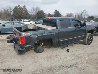 2017 Chevrolet Silverado 1500 LTZ with VIN 3GCUKSEJ3HG415362, listed as a Copart auction lot 47998345 with 142,987 mi miles and Salvage Title. Bid and sale history available at carsss.com. Image 3.