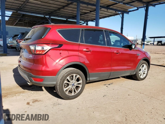 2017 Ford Escape SE with VIN 1FMCU0G9XHUE97127, listed as a Copart auction lot 54074755 with 129,205 mi miles and Clean Title. Bid and sale history available at carsss.com. Image 3.