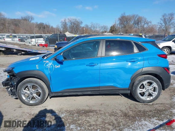 2022 Hyundai Kona SEL with VIN KM8K6CAB1NU804909, listed as a IAAI auction lot 41321862 with 20,091 mi miles. Bid and sale history available at carsss.com. Image 14.