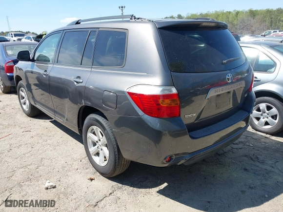 2008 Toyota Highlander with VIN JTEDS41A782051887, listed as a IAAI auction lot 41855008 with 127,015 mi miles. Bid and sale history available at carsss.com. Image 3.