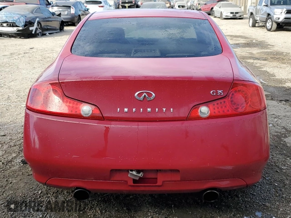2003 Infiniti G35 w/Leather z VIN JNKCV54E93M218435, wystawiony jako Copart lot #41665965 z przebiegiem 131 987 mil mil oraz Szkoda całkowita • Salvage title. Historia ofert i sprzedaży dostępna na DreamBid. Obrazek 6.