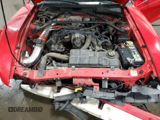 1996 Ford Mustang GT with VIN 1FALP45X8TF172161, listed as a Copart auction lot 60905325 with 91,517 mi miles and Salvage title. Bid and sale history available at DreamBid. Image 11.