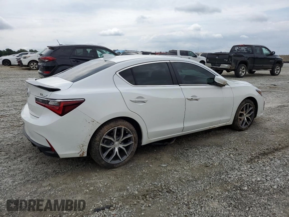 2019 Acura ILX Premium with VIN 19UDE2F73KA012337, listed as a Copart auction lot 60401005 with 110,825 mi miles and Salvage title. Bid and sale history available at DreamBid. Image 3.
