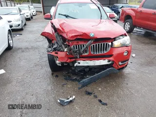 2015 BMW X3 xDrive28i with VIN 5UXWX9C53F0D53537, listed as a IAAI auction lot 41958100 with 165,866 mi miles. Bid and sale history available at carsss.com. Image 6.