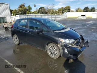 2015 Honda Fit EX-L with VIN 3HGGK5H89FM763612, listed as a Copart auction lot 48944715 with 116,967 mi miles and Salvage Title. Bid and sale history available at carsss.com. Image 4.