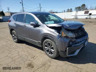 2021 Honda CR-V EX-L with VIN 2HKRW2H87MH621904, listed as a Copart auction lot 50693445 with 46,111 mi miles and Salvage Title. Bid and sale history available at carsss.com. Image 4.