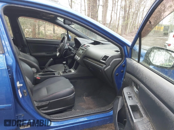 2015 Subaru WRX Limited with VIN JF1VA1G61F9824070, listed as a IAAI auction lot 41961126 with 66,665 mi miles. Bid and sale history available at carsss.com. Image 5.