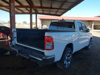 2020 Ram 1500 Big Horn with VIN 1C6RREBT9LN210581, listed as a IAAI auction lot 41654086 with 72,916 mi miles. Bid and sale history available at carsss.com. Image 4.