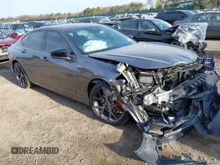 2023 Acura TLX Type S with VIN 19UUB7F95PA001368, listed as a IAAI auction lot 42119669 with 5,889 mi miles and . Bid and sale history available at DreamBid. Image 1.