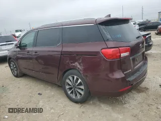 2015 Kia Sedona EX with VIN KNDMC5C13F6063903, listed as a Copart auction lot 44789095 with 108,378 mi miles and Salvage Title. Bid and sale history available at carsss.com. Image 2.