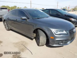 2013 Audi A7 3.0 Prestige with VIN WAU3GAFC7DN110467, listed as a IAAI auction lot 41706895 with 110,998 mi miles. Bid and sale history available at carsss.com. Image 1.