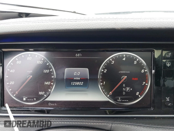 2016 Mercedes-Benz S 550 with VIN WDDUG8CB5GA222424, listed as a IAAI auction lot 40413820 with 125,802 mi miles and . Bid and sale history available at carsss.com. Image 7.
