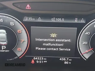 2019 Audi A8 L with VIN WAU8DAF83KN002810, listed as a IAAI auction lot 41588169 with 64,323 mi miles. Bid and sale history available at carsss.com. Image 16.