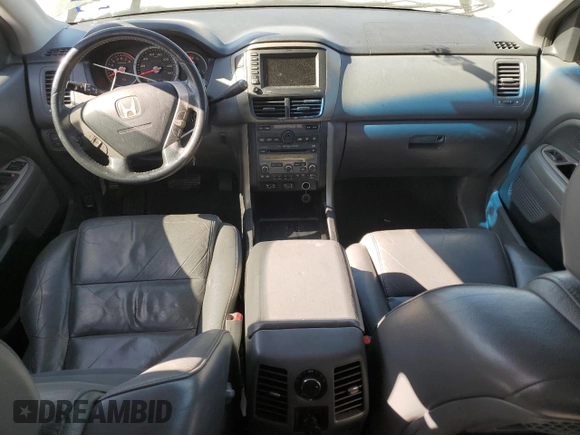2007 Honda Pilot EX-L with VIN 5FNYF287X7B035543, listed as a Copart auction lot 41758695 with 220,347 mi miles and Salvage Title. Bid and sale history available at DreamBid. Image 8.