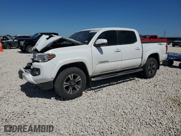 2017 Toyota Tacoma SR5 with VIN 5TFAZ5CNXHX045688, listed as a Copart auction lot 48228545 with 99,343 mi miles and Salvage Title. Bid and sale history available at DreamBid. Image 1.