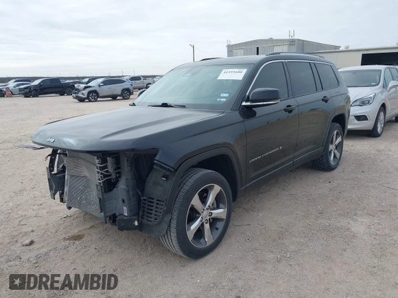 2021 Jeep Grand Cherokee Limited with VIN 1C4RJKBG6M8101450, listed as a IAAI auction lot 41593600 with 55,228 mi miles and . Bid and sale history available at DreamBid. Image 2.